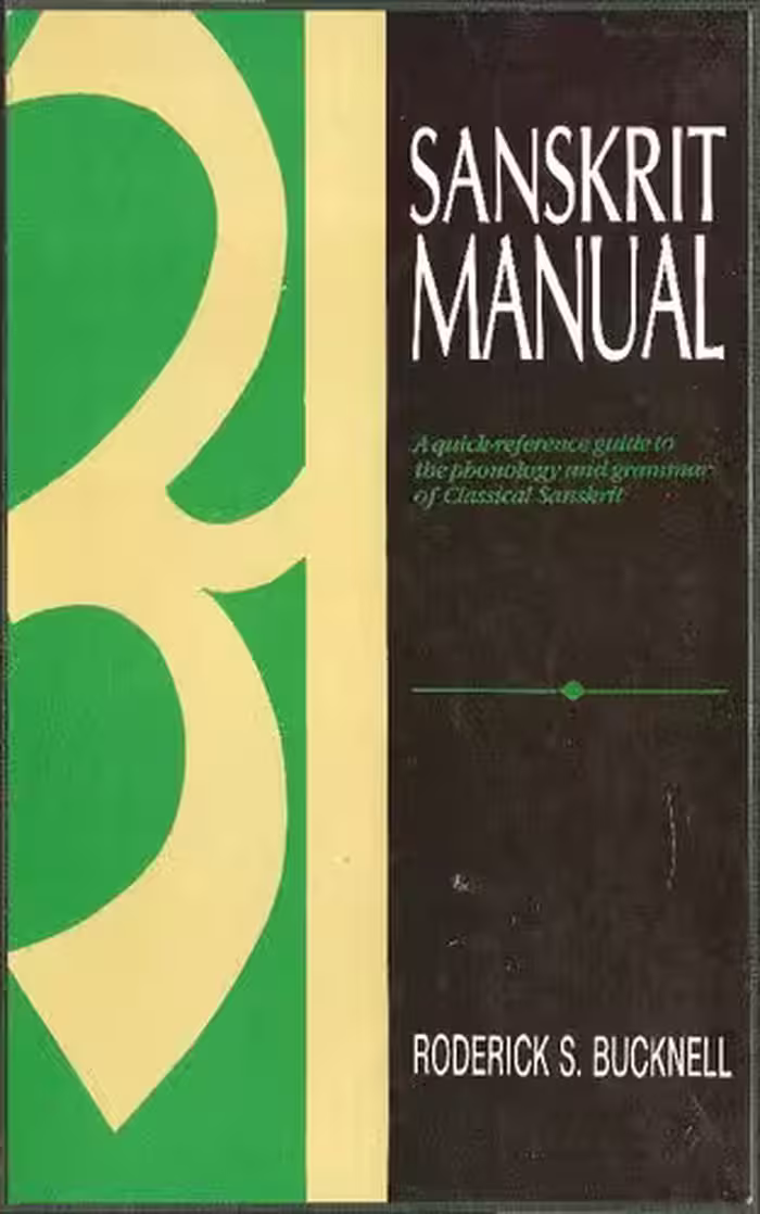 خرید و دانلود نسخه کامل کتاب Sanskrit Manual: A Quick-Reference Guide to the Phonology and Grammar of Classical Sanskrit