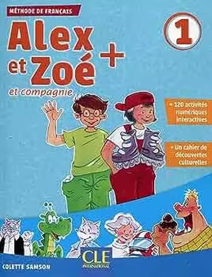 Alex et Zoe et compagnie 1 Livre کتاب