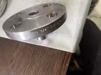 فلنج گلودار "4 /3  دابلکس ریس فیس کلاس B16  300  رده 80 از جنس    SA/A182/ F51