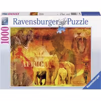 پازل 1000 قطعه Ravensburger طرح احساس آفریقا