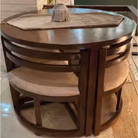 میز ناهارخوری 4 نفره مدل کم جا