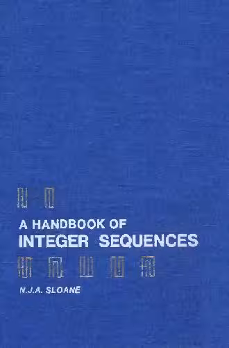 خرید و دانلود نسخه کامل کتاب A handbook of integer sequences