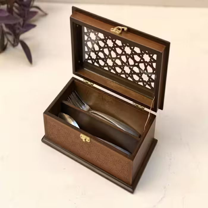 جعبه قاشق و چنگال خاطره 045 کد 51006