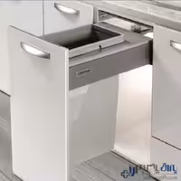 سطل زباله تک مخزن ریلی آرام بند ملونی