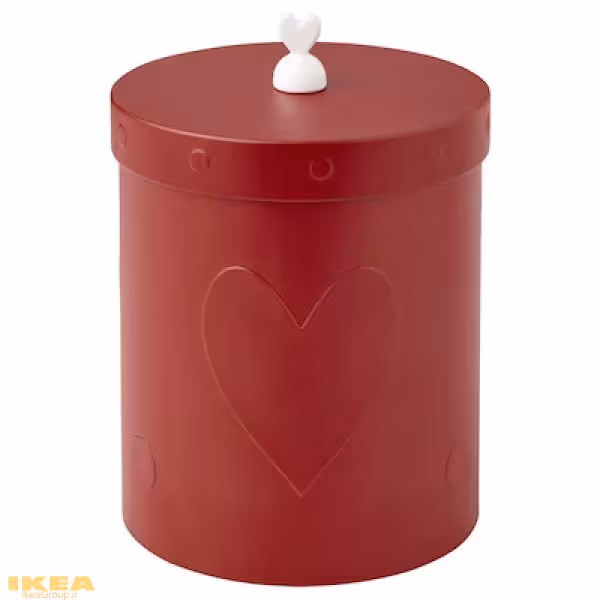 بانکه فلزی قرمز مدل VINTERFINT | برند ایکیا | ارسال 30روز کاری