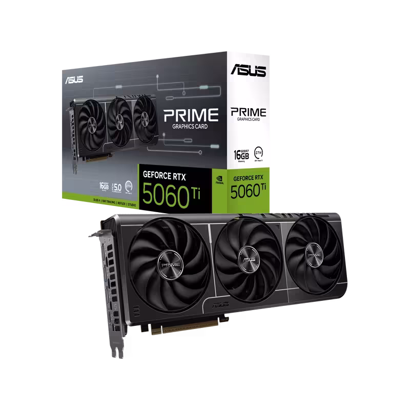 کارت گرافیک ایسوس RTX5060 Ti 16GB GDDR7
