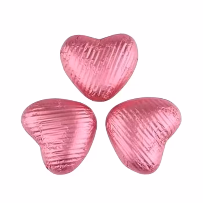 شکلات قلبی بنفش پوبدا Pobeda