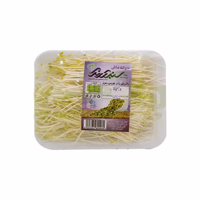 جوانه ماش سبز آرنگ 170 گرمی