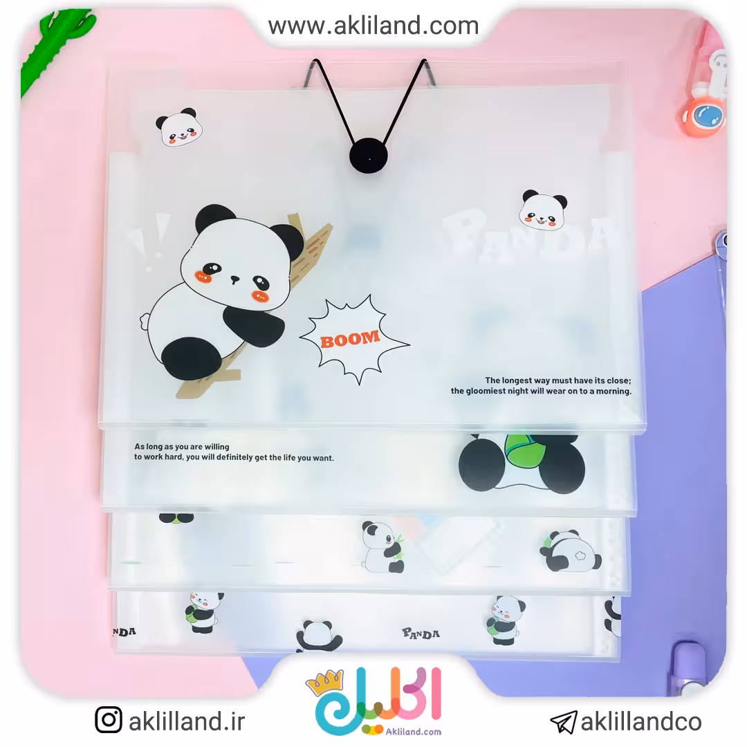 پوشه کش دار پاندا