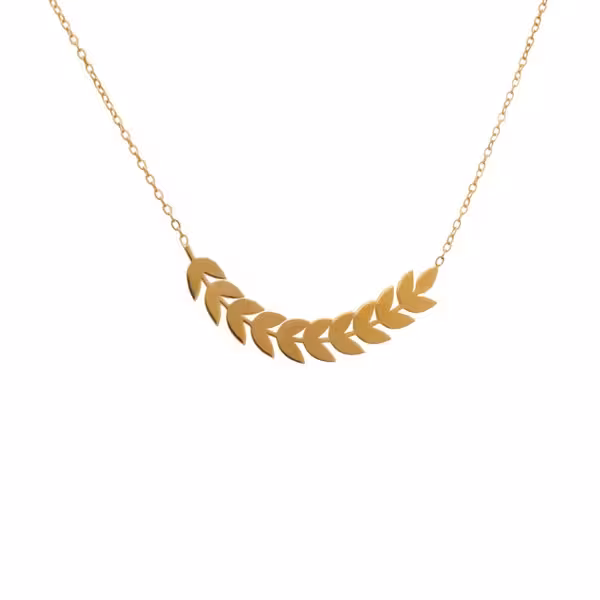 خرید گردنبند خوشه گندم طلا