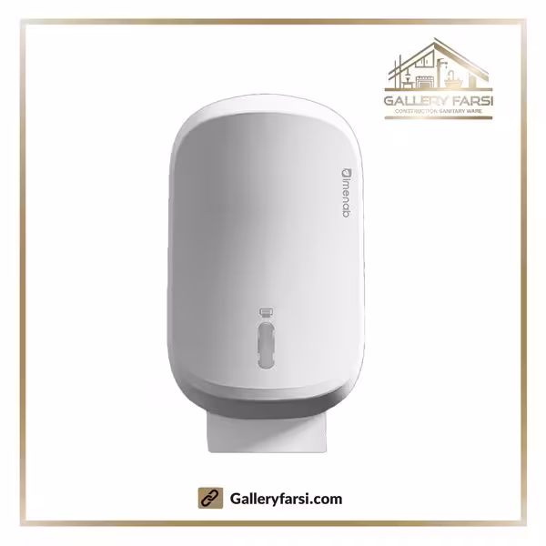 جا دستمال کاغذی آنتی باکتریال ایمن آب مدل روما – سفید