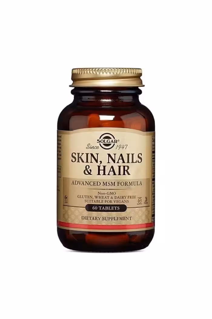 کپسول تقویت پوست مو و ناخن سولگار - بسته 60 عددی