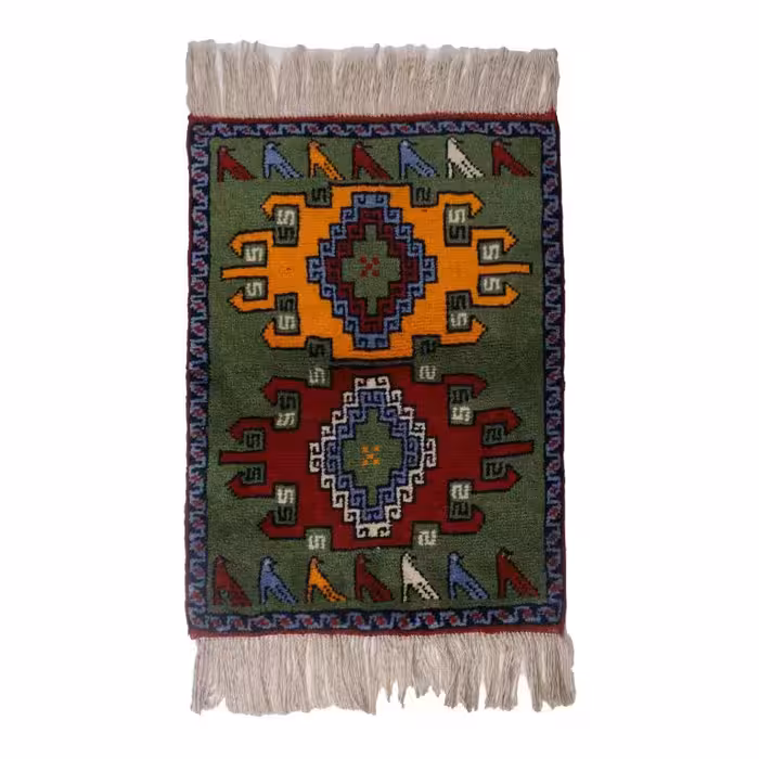 فرش دستباف نیم متری مدل خراسان کد 4020609