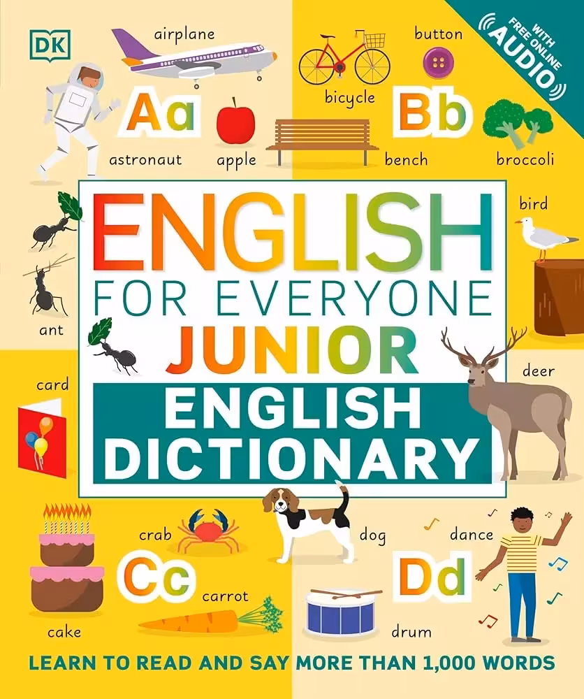 انگلیش فور اوری وان جونیور | کتاب انگلیسی English for Everyone Junior English Dictionary