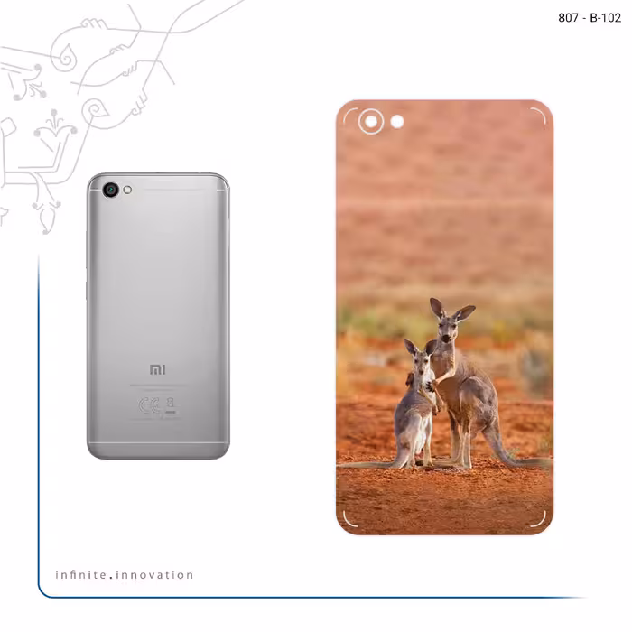 برچسب پوششی ماهوت مدل Kangaroo مناسب برای گوشی موبایل شیائومی Redmi Note 5A