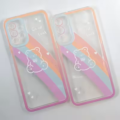  کاور لاین کینگ مدل خرس رنگی مناسب برای گوشی موبایل  سامسونگ Galaxy A13 4G