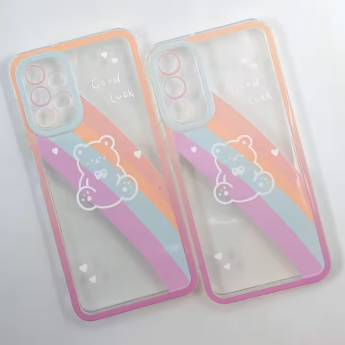  کاور لاین کینگ مدل خرس رنگی مناسب برای گوشی موبایل  سامسونگ Galaxy A13 4G