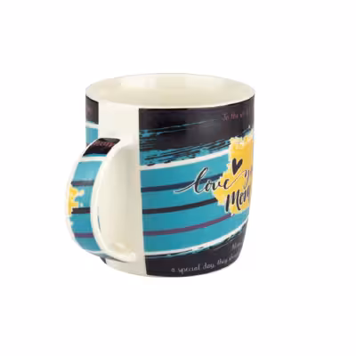 ماگ مدل سرامیکی طرح آبرنگی کد 28-100