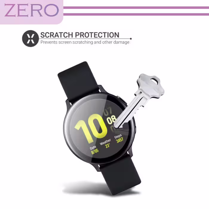 محافظ صفحه نمایش نانو زیرو مدل NZO مناسب برای ساعت هوشمند سامسونگ Galaxy Watch 5 Pro بسته دو عددی