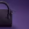 کیف دستی چرم و چوب مدل بامبو