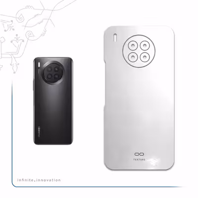 برچسب پوششی ماهوت مدل Metallic-White مناسب برای گوشی موبایل هوآوی Nova 8i