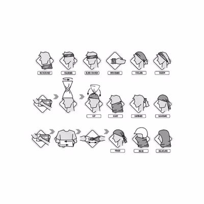 دستمال سر و گردن باف مدل Geicy Steel Blue F2023