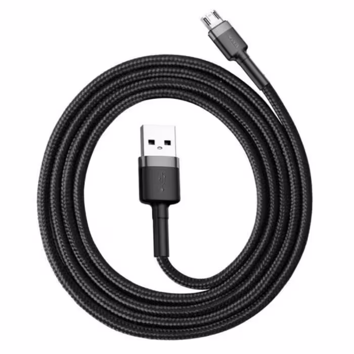 کابل تبدیل USB به microUSB باسئوس مدل CAMKLF-CG1 طول 2 متر