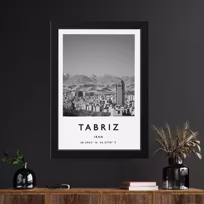 تابلو مدل تبریز Tabriz کدm2583-w