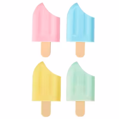 ماژیک علامت گذار مدل پاستلی طرح بستنی کد 007 بسته 2 عددی