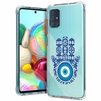کاور طرح Evil Eye مناسب برای گوشی موبایل سامسونگ Galaxy A71 