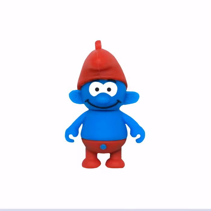 فلش مموری دایا دیتا طرح اسمورف مدل PC1016-USB3 ظرفیت 128 گیگابایت