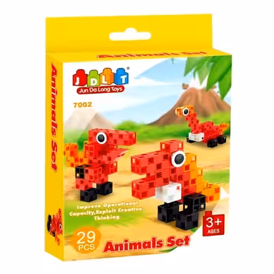 ساختنی جی دی ال تی مدل حیوانات مجموعه 4عدی کد7001الی7004