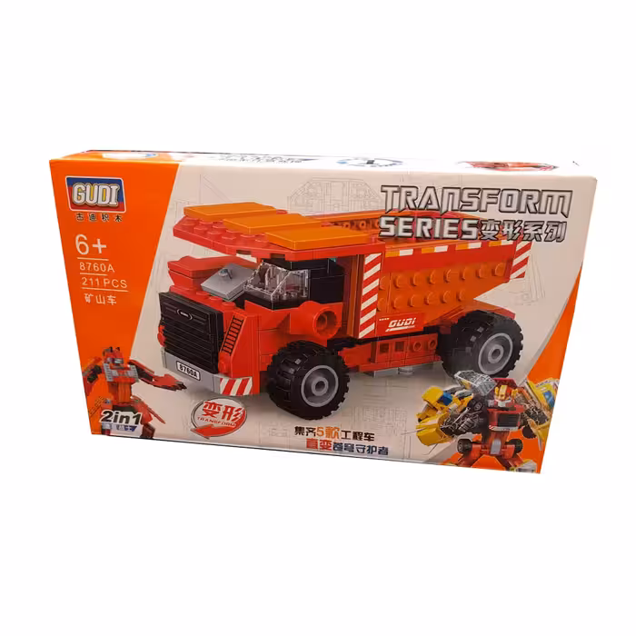 ساختنی جی یودی ای مدل ترانسفورمز کامیون