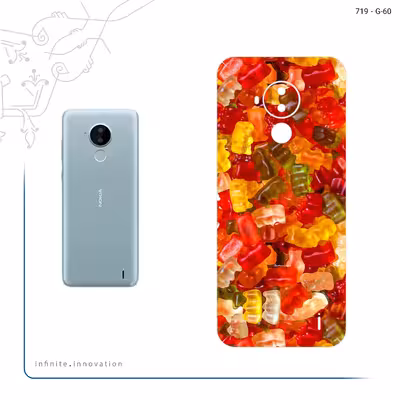 برچسب پوششی ماهوت مدل Gummi candy 1 مناسب برای گوشی موبایل نوکیا C30