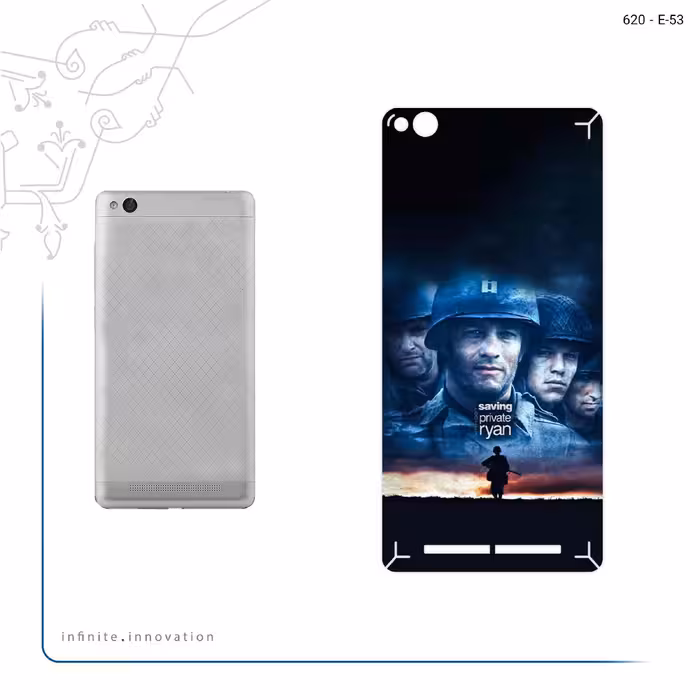 برچسب پوششی ماهوت مدل Saving Private Ryan مناسب برای گوشی موبایل شیائومی Redmi 3