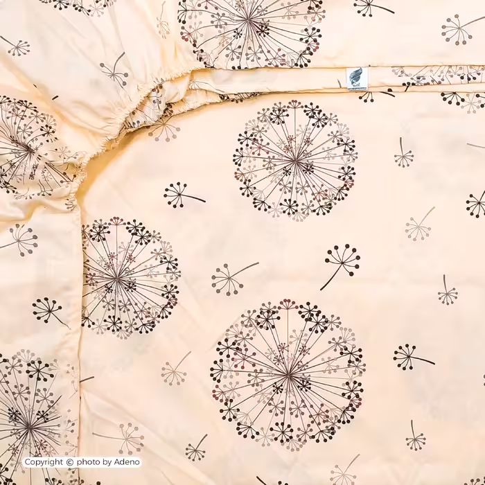 ملحفه آدنو مدل Dandelion کد IR119 دونفره سایز 140x200 سانتی متر