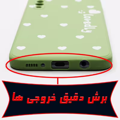 کاور لجندری کینگ مدل قلب سفید  مناسب برای گوشی موبایل شیائومی Poco M3 Pro