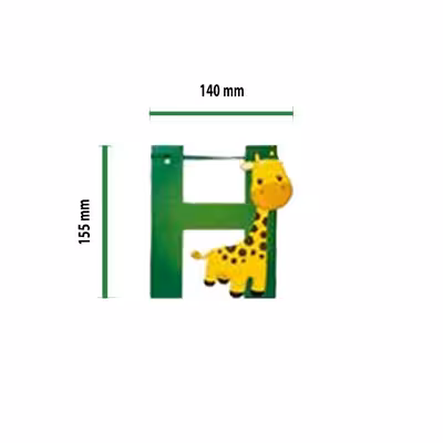 ریسه تولد مدل تولد مبارک طرح حیوانات کد 01