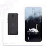 برچسب پوششی ماهوت مدل Swan-Lake مناسب برای گوشی موبایل نوکیا C1