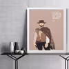 تابلو مدل The Good, The Bad And The Ugly کدS1622-w