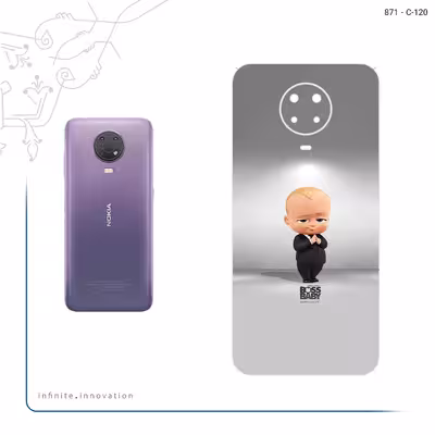 برچسب پوششی ماهوت مدل The Boss Baby مناسب برای گوشی موبایل نوکیا G20