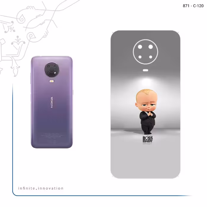 برچسب پوششی ماهوت مدل The Boss Baby مناسب برای گوشی موبایل نوکیا G20