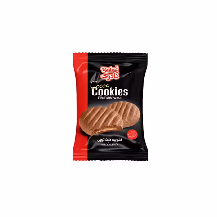 کلوچه کاکائویی اکسترا گردویی نادری 75 گرمی