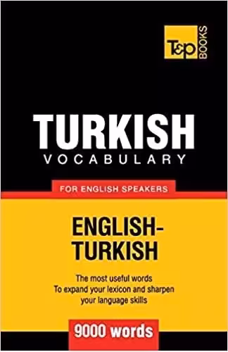 ترکیش وکبیولری فور انگلیش اسپیکرز | کتاب ترکی استانبولی Turkish vocabulary for English speakers