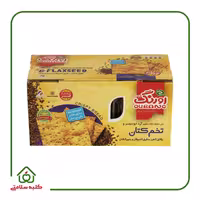 نان سنتی کاک جو دوسر با تزیین کتان اورنگ مقدار 400 گرم