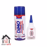 چسب 123 دیمو فیکس آبی 400 میلی لیتر