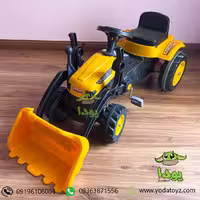 اسباب بازی تراکتور پدالی کودک به همراه لودر برند پیلسان