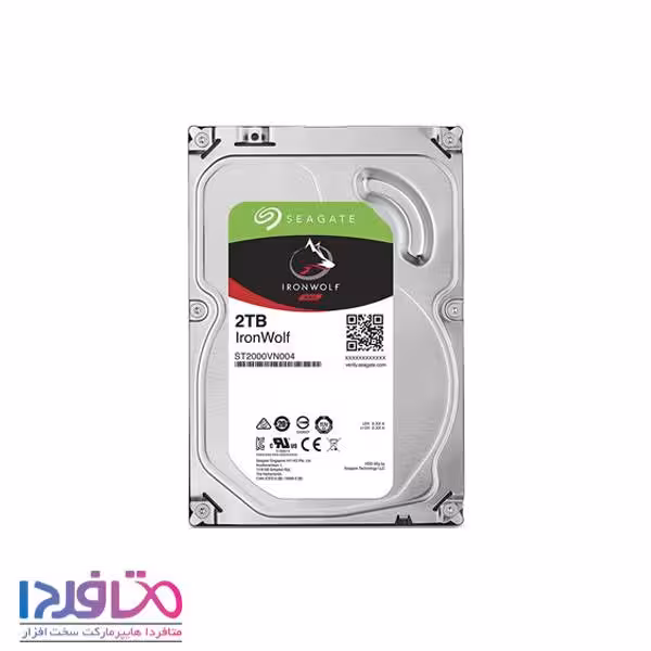 هارد اینترنال سیگیت 2TB مدل SEAGATE IronWolf ST2000VN004