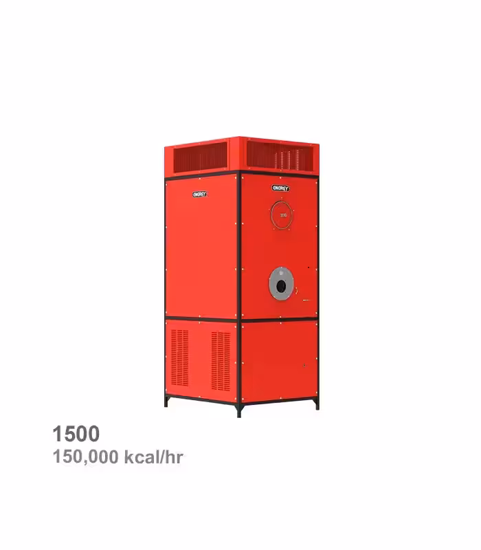 کوره هوای گرم گازوئیلی انرژی مدل 1500