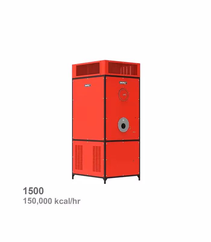 کوره هوای گرم گازوئیلی انرژی مدل 1500